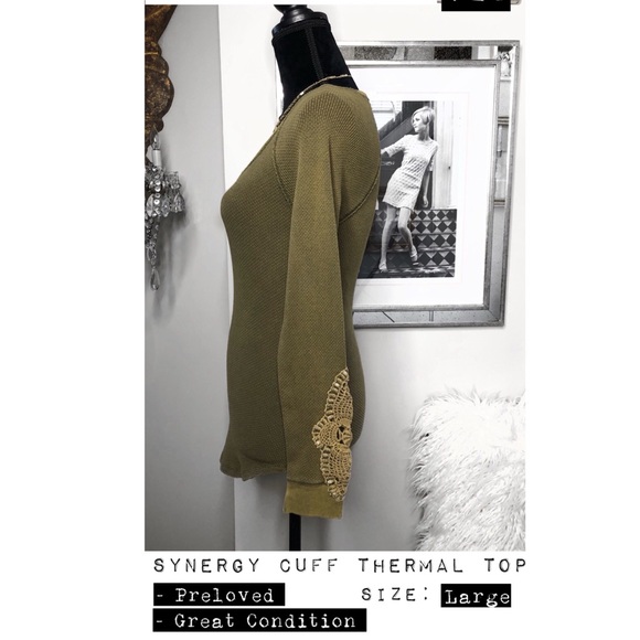 FREE PEOPLE - SYNERGY CUFF THERMAL - Picture 2 of 8